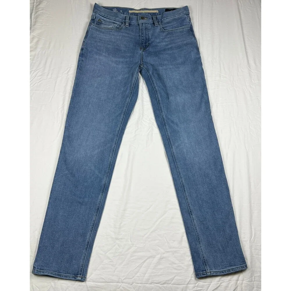 Banana Republic Men's Jeans 31x32 Slim Utility Light Wash Stretch Lyocell